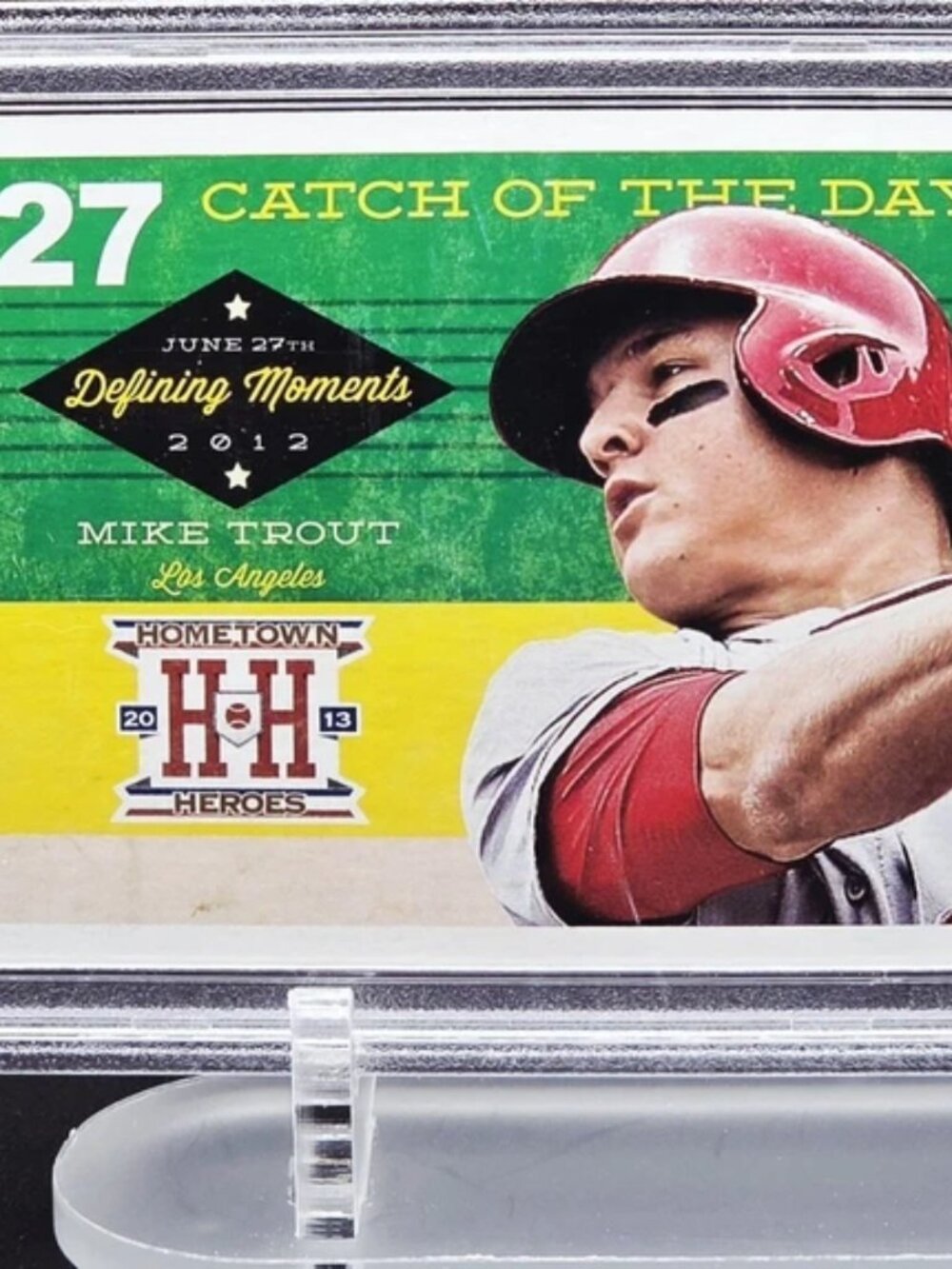 2013 Panini Hometown Heroes - Defining Moments Mike Trout #DM4